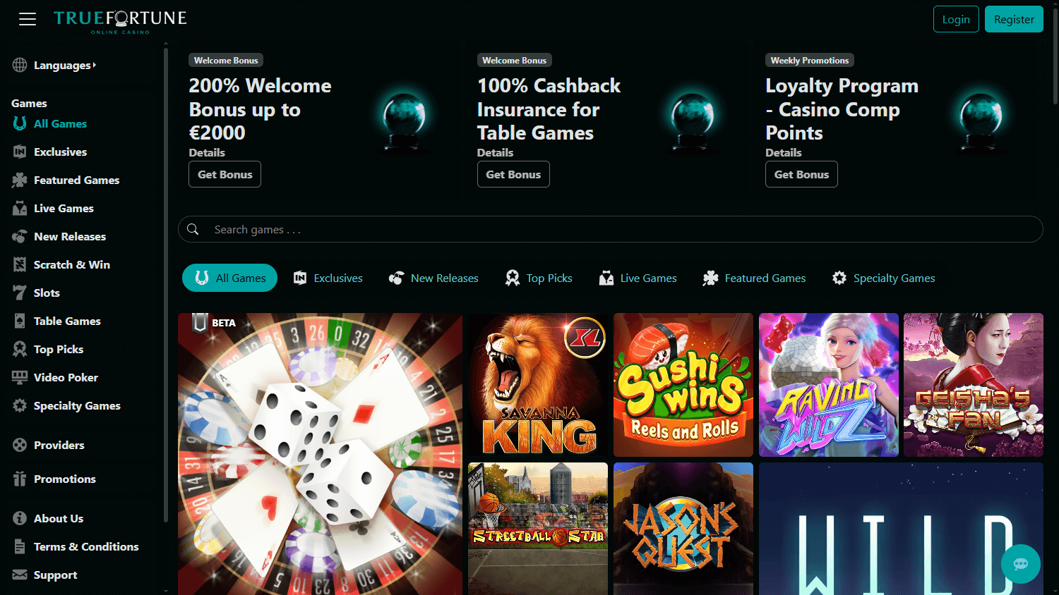 TrueFortune Casino